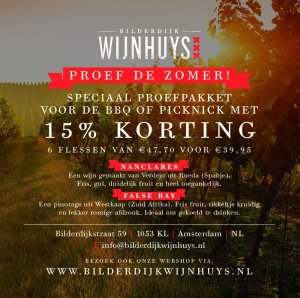 Samen Bourgondisch: Proef de zomer bij Bilderijk Wijnhuys