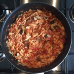 Samen Bourgondisch: Voeg de pasta toe aan de saus