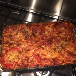 Lasagne Bolognese met hüttenkäse