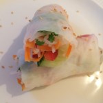 Samen Bourgondisch: Springrolls met krokante gamba's