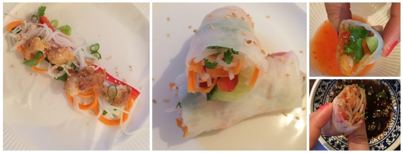 Samen Bourgondisch: Springrolls