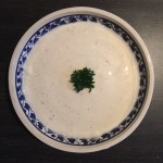 Citroen-yoghurt dipsaus