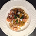 Gemengd huwelijk: gamba's & spekjes