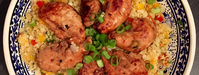 Couscous met kokoskip en mango