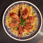Couscous met kokoskip en mango