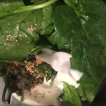 Tapenade van spinazie en feta