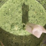 Tapenade van spinazie en feta