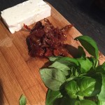 Zalm gevuld met feta, spinazie en zongedroogde tomaat