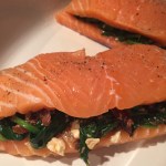 Zalm uit de oven