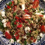 Couscous met gegrilde groenten en feta