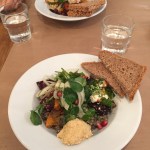 Salade van het buffet van Odette