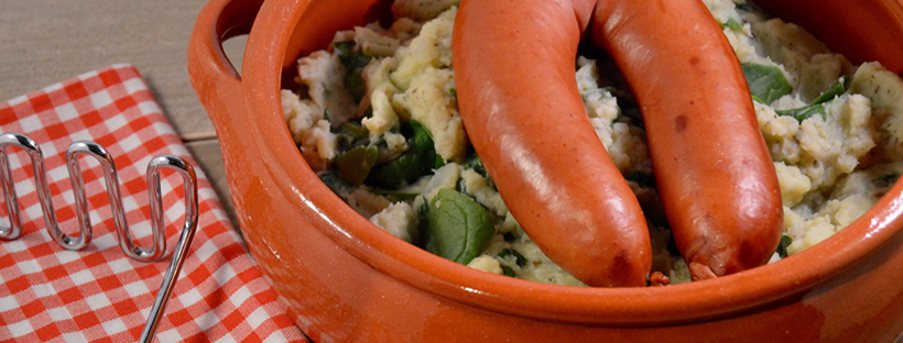 Stamppot met aardpeer en salie