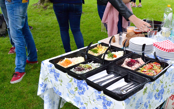 Vis, vlees en ambachtelijke salades