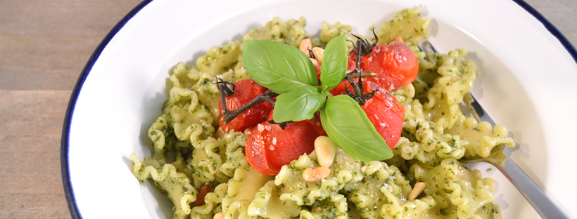Recept voor pasta pesto