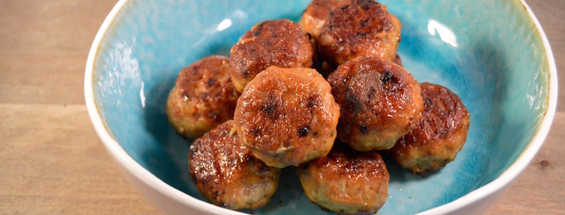 Kipgehaktballetjes met wortel