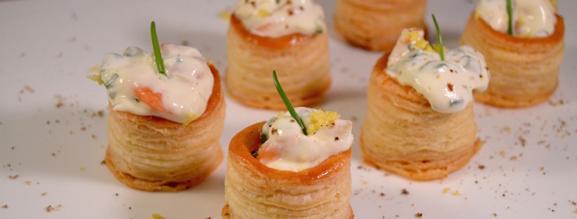 Makkelijke hapjes: mini pasteitjes met garnalenragout