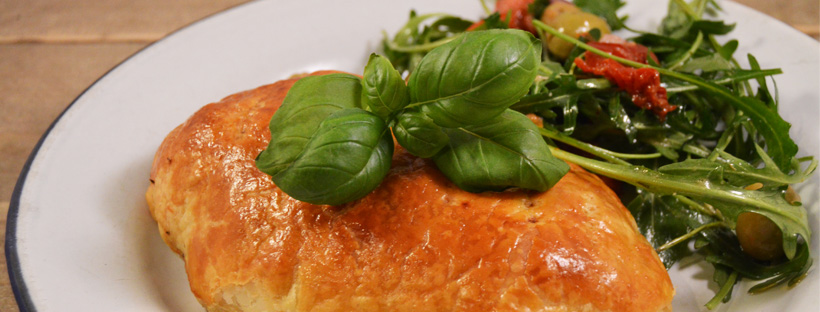 Poulet en croute met zongedroogde tomaten | foodblogswap