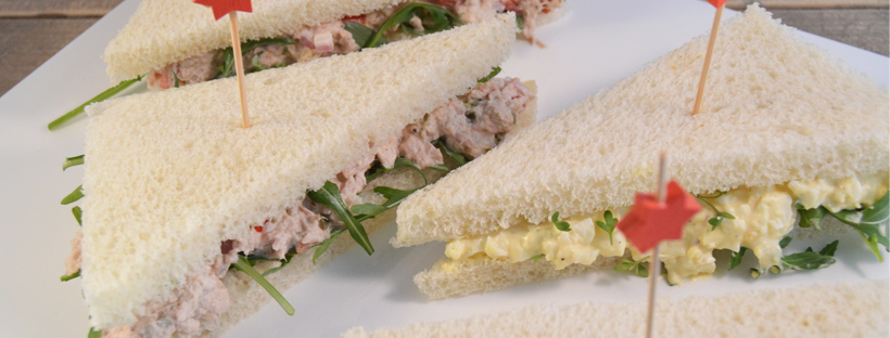 Sandwiches voor de Paasbrunch