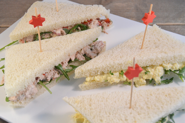 Sandwiches voor de Paasbrunch