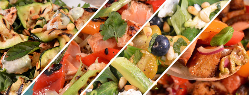 10 x zomerse salades