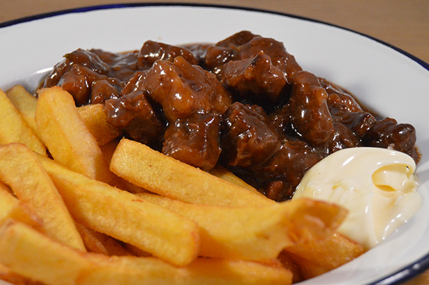 Belgische stoof met friet Samen Bourgondisch